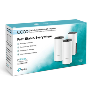 TP-Link Deco M4 Whole-Home Mesh Wi-Fi  3x Pack