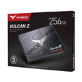 TeamGroup  T253TZ256G0C101 T-Force Vulcan Z 256GB SLC Cache 3D NAND TLC SATA  Solid State Drive SSD (R/W Speed up to 520/430 MB/s)