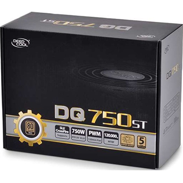DeepCool DQ750ST 750w 80plus gold PSU 5yr warr