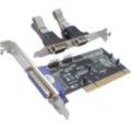 Generic STLab I-420 MOSCHIP 2-Port Serials + 1-Port Parallel PCI Card