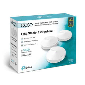 TP-Link Deco M5 Whole-Home Mesh System  3 Pack