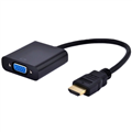 Generic HDMI to VGA Adapter Converter no Audio supports 1080P Digital to Analog For Laptop Xbox PS4 TV Projector