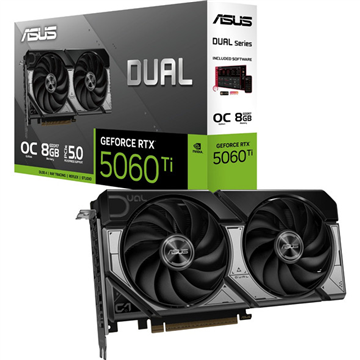 ASUS DUAL-RTX5060TI-O8 GeForce RTX 5060 Ti 8G