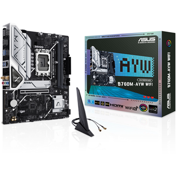 ASUS B760M-AYW WiFi LGA1700 B760 mATX MB