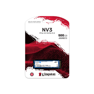 Kingston NV3 500GB M.2 NVMe Internal SSD PCIe Gen