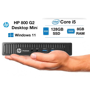 HP EliteDesk 800 G2 Mini i5 8G 128GB Win11P