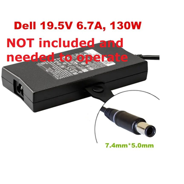 Dell D6000 Universal USB-C Dock no PSU incl