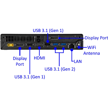 Lenovo Thinkcentre M920Q Tiny 8th Gen i5 Win11P