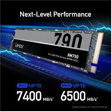 Lexar NM790 4TB M.2 2280 PCIe Gen 4×4 NVMe SSD