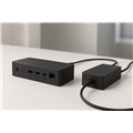 Microsoft Surface Dock 1661 with 1479 90W Power adapter Off-Leased 3 months Warr  4x USB 3.0, 2x Mini DisplayPort, 1x Ethernet, 1x 3.5mm Audio Jack, 1x Security Lock