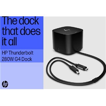 HP Thunderbolt G4 Dock with 280W PSU