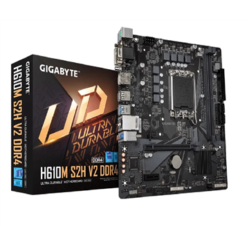 Gigabyte H610M S2H V2 Intel H610 DDR4 MATX MB