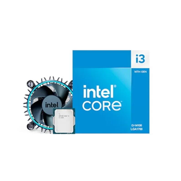 Intel Core i3-14100 CPU with Fan