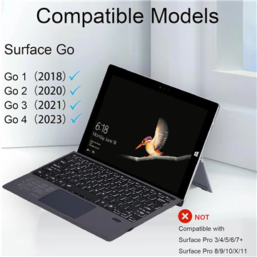 Generic Bluetooth KB For Microsoft Surface Go 