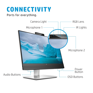 HP E24mv G4 24" Video Conference Monitor