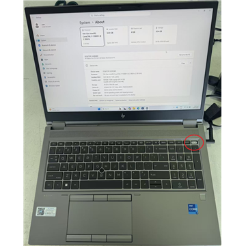 HP ZBook Fury 15.6 G8 Mobile Workstation i7