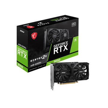 MSI GEFORCE RTX 3050 6GB 2xHDMI 1xDP