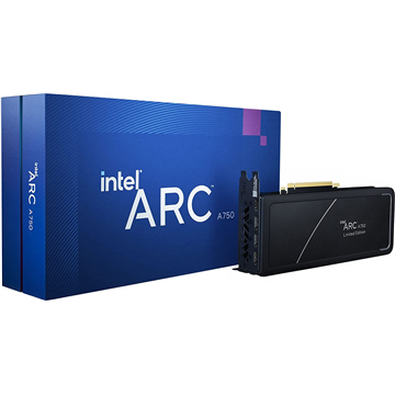 Intel Arc A750 8GB GDDR6 Graphics Card 2 Slot 