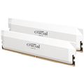 Crucial Pro OC 32GB (2x 16GB) DDR5 6400Mhz Desktop RAM - White DIMM  CL38 For Intel XMP and AMD EXPO