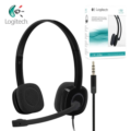 Logitech H151 Single Pin  On-Ear Stereo Headset - Black