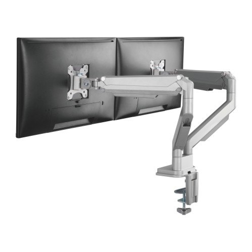 Brateck LDT34-C024 Gas Spring Dual Aluminum Monitor Arm for 17