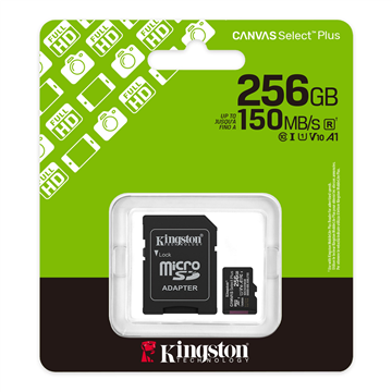 Kingston SDCS3/256GB 256GB Canvas Select Plus G3 