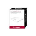 Transcend External Slim 8 X DVD Writer USB Powered White Win/Mac compatible